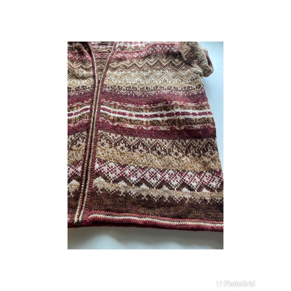Heirloom Collectibles Fair Isle Sweater Womens M - Picture 4 of 11